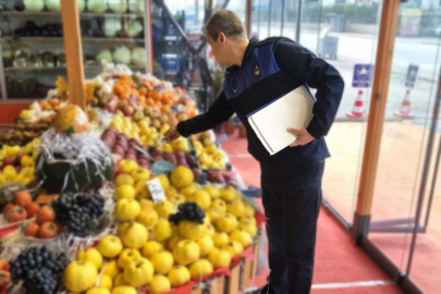 Zabıta Müdürlüğünden manav işyerlerine yönelik denetim