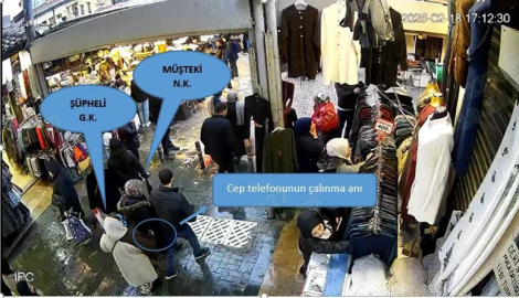 Bursa’da yankesicinin el çabukluğu izleyenleri şoke etti