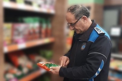Zabıta ekiplerinden market ve bakkallara denetim