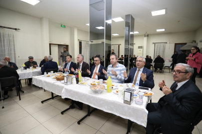 İnegöl protokolü huzurevi sakinleriyle iftar sofrasında buluştu