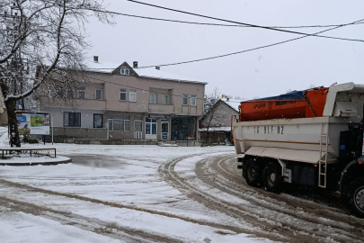 Nilüfer’de kar mesaisi