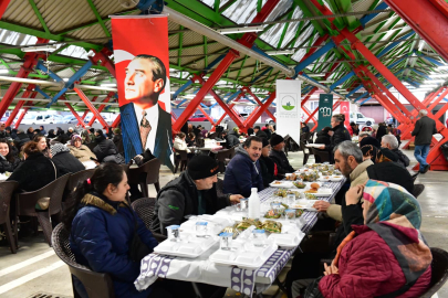 Osmangazi Belediyesi Soğanlı’da gönül sofrası kurdu