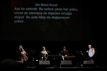 'Şems’in 40 Kuralı' Bursa'da ney tınısıyla hayat buldu