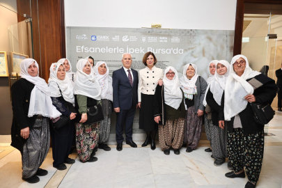 İpek sanatının zarafeti Bursa'da sergilendi