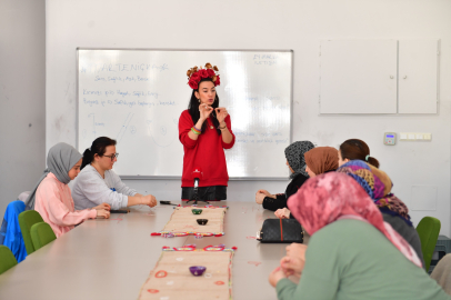 Osmangazi Belediyesi’nden baharı müjdeleyen atölye