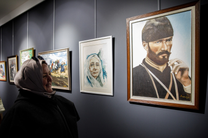 Kadınların ışığı tuvalde hayat buldu