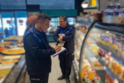 Zabıta ekiplerinden pastane ve tatlıcılara denetim