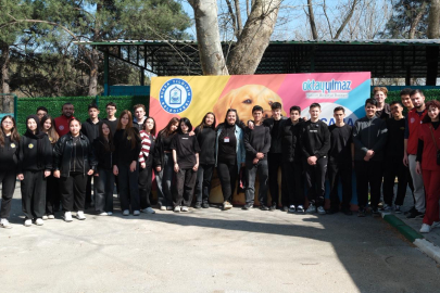 Gençerlerden patili canlara ziyaret