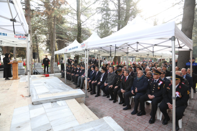Çanakkale Zaferinin 111. Yılında şehitlerimiz törenle anıldı