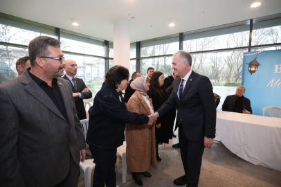 İnegöl protokolü bayramlaşma töreninde buluştu