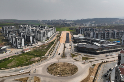 Büyükşehir'le yeni yerleşimlere modern yollar