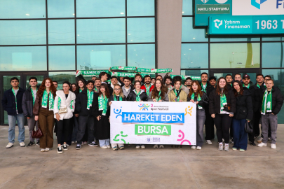 Bursaspor sevgisi tribünlerde büyüyor