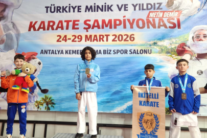 Bursa Büyükşehir Belediyesporlu karatecilerden Türkiye Şampiyonası’nda önemli başarı