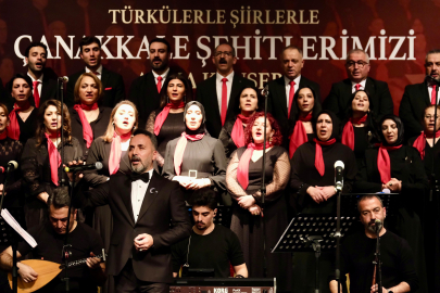 Çanakkale ruhu türkülerle yaşatıldı