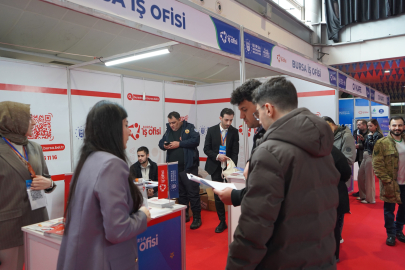 Bursa'da 'İstihdam Buluşması'na yoğun ilgi