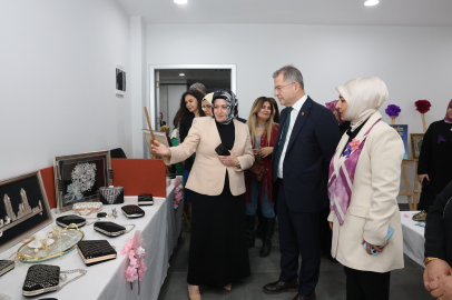 OSMEK’te üreten kadınlar emeklerini sergiledi