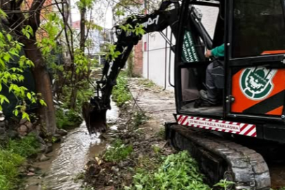 Cerrah’ta 5 km’lik sulama kanalı temizlendi