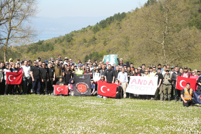 Doğa yürüyüşüne Yenişehirlilerden büyük ilgi