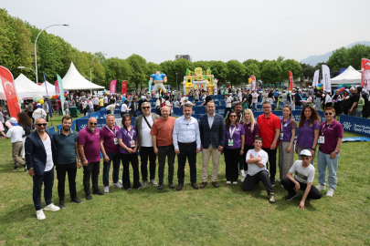 Spor Festivali’nde özel çocukların mutlu günü