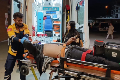 Feci kazada yaralanan motosiklet sürücüsü, hayatını kaybetti
