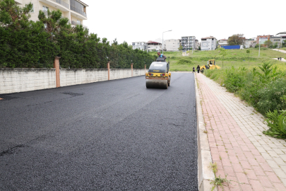 Osmangazi Belediyesi çalışıyor yollar güzelleşiyor