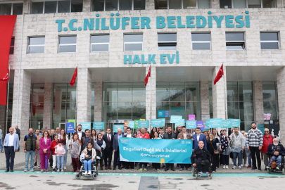 Nilüfer’de sloganlar engelleri aşmak için yükseldi