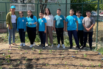 Öğrenciler kendi bitkilerini yetiştirecek