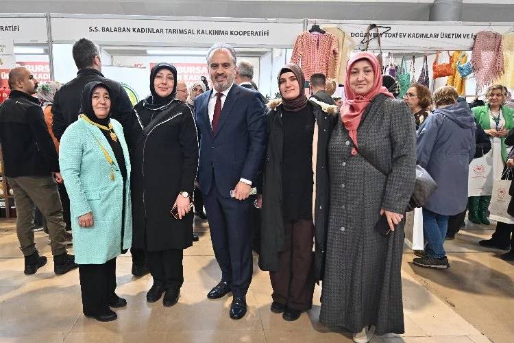 Bursa’nın üreten kadınları Büyükşehir’le güçleniyor