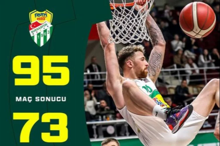 Bursaspor Basketbol Takımı 95 - 73 Merkezefendi Belediyesi Basket