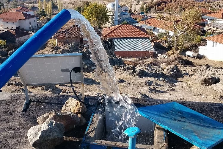 Manisa Demirci'de Yeğenler sağlıklı suya kavuştu