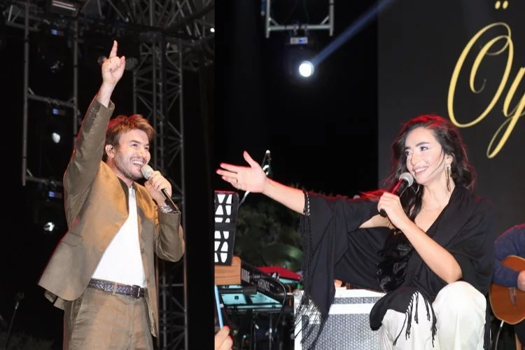 Mustafa Ceceli ve Öykü Gürman’dan Pazaryeri'nde muhteşem konser